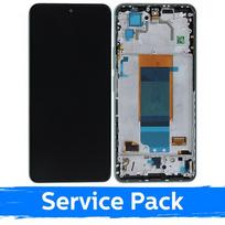 LCD ekranas skirtas Xiaomi Poco F4 5G su rėmeliu / Nebula žalias / (Service Pack)