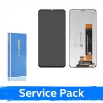 Ekranas skirtas Samsung A137 A13 4G / A135 A13 / A235 A23 / M336 M33 5G juodas (Service Pack / Aftermarket)(NF version)