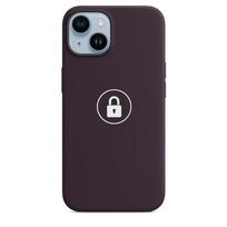 Dėklas "Silicone Case v2" skirtas iPhone 14 Plus / Elderberry / su įpakavimu