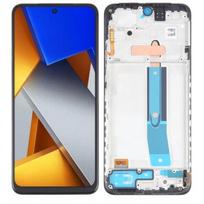 Ekranas skirtas Xiaomi Redmi Note 11 / Poco M4 Pro 4G juodas su rėmeliu HQ