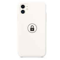 Telefono dėklas Silicone Case iPhone 11 / dramblio kaulo balta / pakuotėje