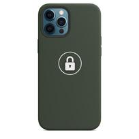 Telefono dėklas Silicone Case v2, skirtas Apple iPhone 12 Pro Max, Cyprus Green, pakuotėje
