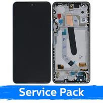 LCD ekranas skirtas Xiaomi Poco F3 (Mi 11X / Mi 11i) su rėmeliu / Deep Ocean Blue / (Service Pack)