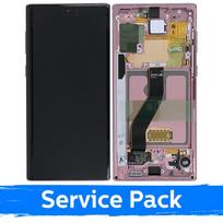 Ekranas skirtas Samsung N970 Note 10 su rėmeliu / Aura Glow / (Service Pack)
