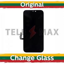LCD ekranas suderinamas su iPhone 12 / 12 Pro juodas (atnaujintas: Telemax)