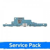 Krovimo lizdas skirtas Samsung T736 / T733 Tab S7 FE su lanksčiąja jungtimi / plata (Service Pack)