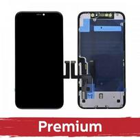 LCD ekranas suderinamas su iPhone 11 juodas (INCELL su metaline plokštele / Premium) nuimamas IC
