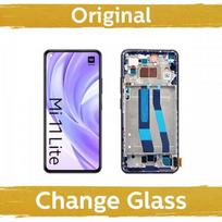 Ekranas skirtas Xiaomi Mi 11 Lite 4G (Lite 5G / Lite 5G NE) su rėmeliu / Mint Green / (Atnaujintas: China)