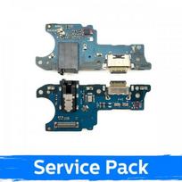 Krovimo lizdas skirtas Samsung A037G A03s su lanksčiąja jungtimi / plata 100% originalus (Service Pack)