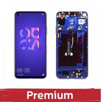 LCD ekranas suderinamas su Huawei Nova 5T / Honor 20 su rėmeliu / safyro mėlyna / OEM