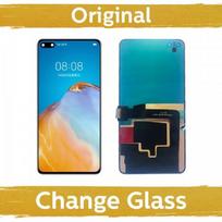 LCD ekranas suderinamas su Huawei P40 juodas (atnaujintas: Kinija)