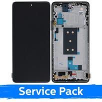 LCD ekranas suderinamas su Xiaomi 11T (11T Pro) su rėmeliu / Meteorite pilka / (Service Pack)