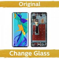 LCD ekranas suderinamas su Huawei P30 Pro su rėmeliu / Aurora / (Atnaujintas: Kinija)