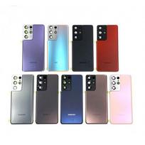 Galinis dangtelis suderinamas su Samsung G998 S21 Ultra / Phantom Grey / (su kameros lęšiu) OEM
