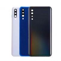 Galinis dangtelis suderinamas su Samsung A505 A50 / juodas / (su kameros lęšiu) HQ