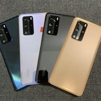 Galinis dangtelis skirtas Huawei P40 / sidabrinis / (su kameros lęšiu) HQ