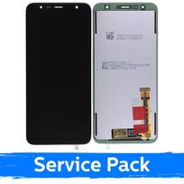 LCD ekranas, suderinamas su Samsung J610 J6+ / J415 J4+, juodas (Service Pack)