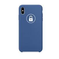 Telefono Dėklas Silicone Case Apple iPhone Xs Max / Delft Blue / pakuotėje