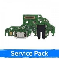 Įkrovimo lizdas suderinamas su Huawei P40 Lite su flex / sidabrinis (Service Pack)