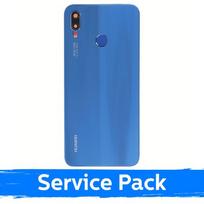 Galinis dangtelis suderinamas su Huawei P20 Lite mėlynas (Service Pack)