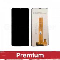 LCD ekranas suderinamas su Samsung A125 A12 juodas OEM