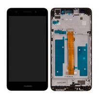 LCD ekranas suderinamas su Huawei Y6-II / Honor 5A baltas su rėmeliu HQ