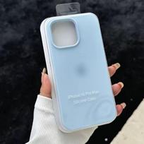 Telefono dėklas Silicone Plastic Pack Apple iPhone 12 Pro Max šviesiai mėlynas (pakuotėje)