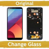 LCD ekranas suderinamas su LG H870 G6 juodas su rėmeliu (atnaujintas: Kinija)
