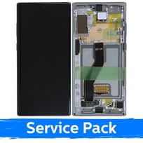 LCD Ekranas skirtas Samsung N975 Note 10 Plus su rėmeliu / Aura Glow / (Service Pack)