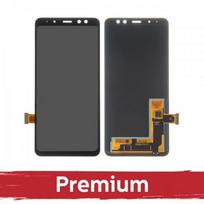 LCD ekranas suderinamas su Samsung A530 A8 2018 juodas OEM