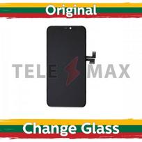 LCD ekranas suderinamas su iPhone 11 Pro juodas (Atnaujintas: Telemax)