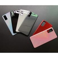 Galinis dangtelis suderinamas su Samsung G985 S20 Plus / Cloud White / (su kameros stikliuku) OEM