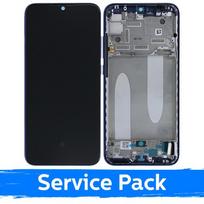 LCD ekranas suderinamas su Xiaomi Mi A3 su rėmeliu / Not just Blue / (Service Pack)