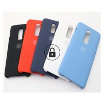 Telefono dėklas Silicone Cover skirtas OnePlus 8 / juodas / pakuotėje