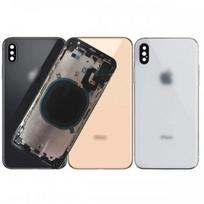 Galinis dangtelis suderinamas su iPhone XS su visu korpusu / baltas / OEM