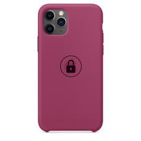 Telefono dėklas Silicone Case skirtas iPhone 11 Pro / Pomegranate / pakuotėje