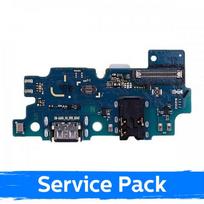 Krovimo lizdas skirtas Samsung A505 2019 A50 su lanksčiąja jungtimi / plata (Service Pack)