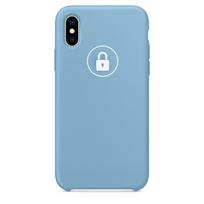 Telefono dėklas Silicone Case Apple iPhone XR / rugiagėlių spalvos / pakuotėje