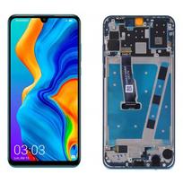 LCD ekranas suderinamas su Huawei P30 Lite su rėmeliu / Pearl White / HQ