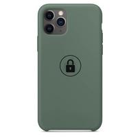 Dėklas Silicone Case iPhone 11 Pro / Pine Green / pakuotėje