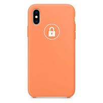 Telefono dėklas Silicone Case Apple iPhone XR / Papaya / pakuotėje