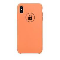 Telefono dėklas Silicone Case iPhone X (XS) / Papaya / pakuotėje