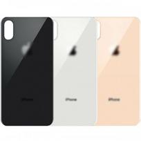 Galinis dangtelis suderinamas su iPhone XS baltas (didesnės kameros skylutės versija) / HQ