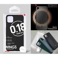 Telefono dėklas X-Level Wings Apple iPhone Xs Max juodas matinis