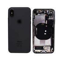 Galinis dangtelis su visišku korpusu suderinamas su iPhone X / juodas / OEM
