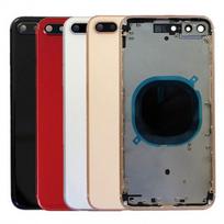 Galinis dangtelis su visišku korpusu suderinamas su iPhone 8 Plus raudonas HQ