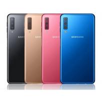 Galinis dangtelis suderinamas su Samsung A750 2018 A7 auksinis (su kameros stikliuku) HQ