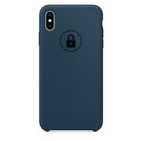 Telefono dėklas silikoninis iPhone X (XS) / Pacific Green / pakuotėje