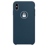 Telefono dėklas silikoninis Apple iPhone Xs Max / Pacific Green / pakuotėje