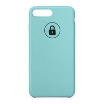 Dėklas Silicone Case iPhone 7 Plus (8 Plus) / Sea Blue / pakuotėje